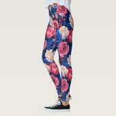 #11 Bloemen patroon Leggings (Links)