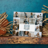 11 Boy Mama Custom Photo Collage Fotoplaat (Zijkant)