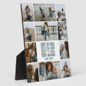 11 Boy Mama Custom Photo Collage Fotoplaat (Zijkant)