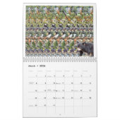 11" brede 2026 USA Magic Eye Kalender (Mar 2026)