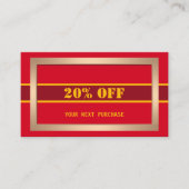 11. Cadeaubon Visitekaartje (Voorkant)