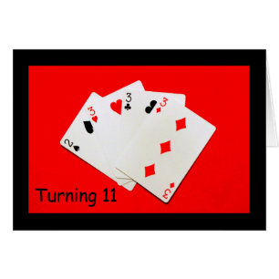 11 draaien is een grote deal!