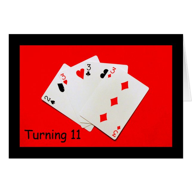 11 draaien is een grote deal! (Voorkant Horizontaal)