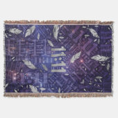 11 Elf Numerology Pattern Angel Feathers #1 Deken (Voorkant)