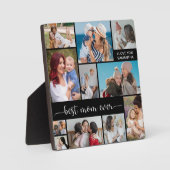 11 Foto Collage Beste mama ooit Fotoplaat (Voorkant)