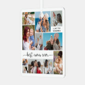 11 Foto Collage Beste mama ooit Metalen Ornament (Voorkant links)