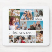 11 Foto Collage Beste mama ooit Muismat (Voorkant)