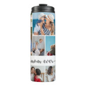 11 Foto Collage Beste mama ooit Thermosbeker (Voorkant)