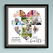 11 Foto Collage Funeral Memorial Poster