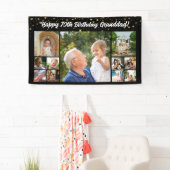 11 Foto Collage gelukkige verjaardag banner famili (Insitu)