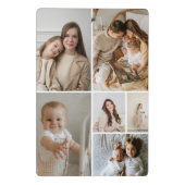 11 Foto Collage Sjabloon Gepersonaliseerd Mini Klembord (Achterkant)