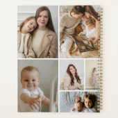 11 Foto Collage Sjabloon Gepersonaliseerd Planner (Achterkant)