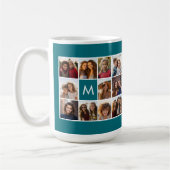 11 foto-rastercollage met monogram koffiemok (Links)