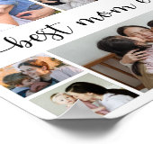 11 Fotocollage Beste Moeder Ooit  Poster (Hoek)