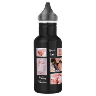 11 Fotocollage-herinneringen speciale tijden Waterfles