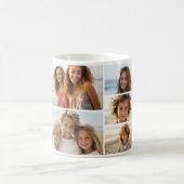 11 Fotocollage - Modern, Minimaal Wit Koffiemok (Center)