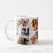 11 Fotocollage - Modern, Minimaal Wit Koffiemok (Links)