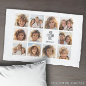 11 Fotocollage - Modern Minimal White op White Kussensloop