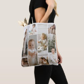 11 Fotocollage sjabloon gepersonaliseerd Tote Bag (Dichtbij)