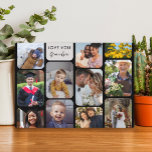 11 foto's maken met moderne grafische liefde voor  fotoplaat<br><div class="desc">Elegant en modern fotodisplay dat een geweldig cadeau is voor elke gelegenheid en voor iedereen: bruiloft, familie, vrienden en beste vrienden, grootouders, Valentijnsdag. Voor beste resultaten wanneer het personaliseren van dit ontwerp, probeer gebruikend het zelfde formaat zoals de sjabloon gebruikt: verticaal wanneer verticaal, vierkant wanneer vierkant enz. Anders zal het...</div>