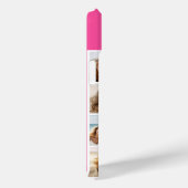 11 Fotosamenstelling - Minimaal raster met tekst Case-Mate iPhone Case (Achterkant / Rechts)