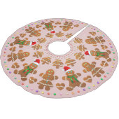 11 Gingerbread Jongens en Meisjes vieren Xmas Kerstboom Rok (Gekanteld)