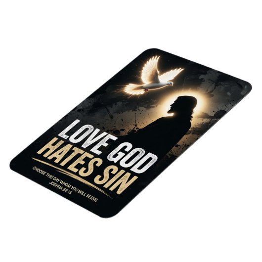 #11 God liefhebben zonde haten Magneet (Linkerzijde)
