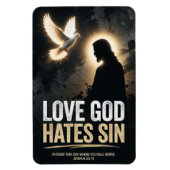 #11 God liefhebben zonde haten Magneet (Verticaal)