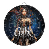 #11 Gotische pret Dartbord (Voorkant)