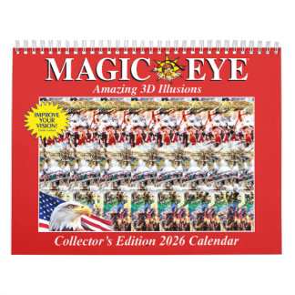 11-inch brede internationale Magic Eye-kalender 20 Kalender