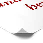 11-inch x11-inch gepersonaliseerd canvas poster (Hoek)