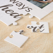 11-inch x14-inch, 8-reeks fotocollage Keepomwille Legpuzzel (Zijkant)