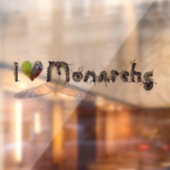 11-inch x 5-inch raamkoeling raamsticker (Vel 2)