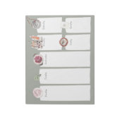 11-inch x 8,5-inch laptop - 40 pagina's notitieblok (Linkerzijde)