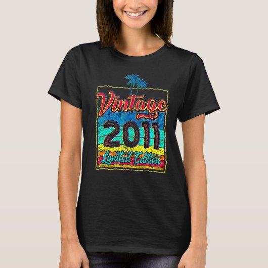 11 jaar  2011 t-shirt (Voorkant)