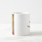 11 Jaar CUSTOM NAME AA Coin Glitter Koffiemok (Center)