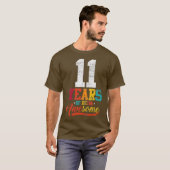 11 jaar Geweldige cadeaus van 11 jaar oud T-shirt (Voorkant volledig)