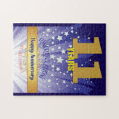 11 jaar herstel Jubileum vet cijfer Legpuzzel (Horizontaal)