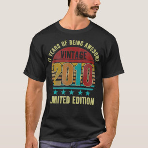 11 jaar Old Gifts 2010 Limited Edition 11t T-shirt