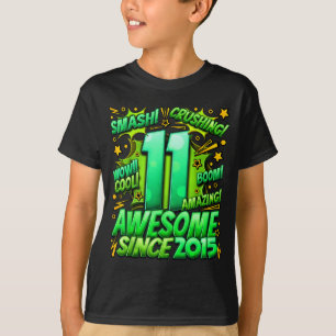 11 Jaar Oud Voor Jongens 11e Verjaardag Jongen 11 T-shirt