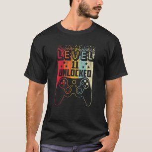 11 jaar oude 11 11e geboorte jongen t-shirt