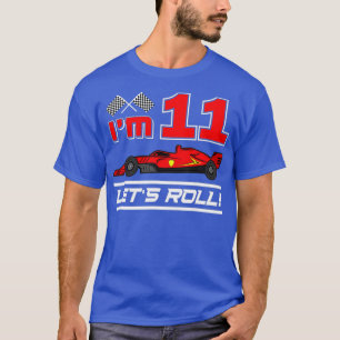 11 jaar oude 11e verjaardag Cool Kind auto T-shirt