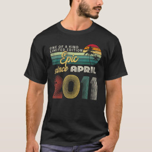 11 jaar oude 11e verjaardag epic sep. t-shirt