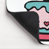 11 jaar oude Birthday Cake Muismat (Hoek)