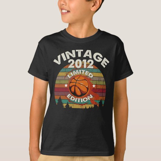 11 jaar oude editie 2012 Limited Edition 11th T-shirt (Voorkant)