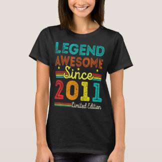 11 jaar oude  legering Geweldige sinds 2011 11 t T-shirt