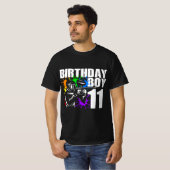 11 jaar oude Paintball Birthday Party Boys 11th GI T-shirt (Voorkant volledig)