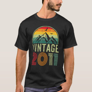 11 jaar oude Vintage 2011 11e verjaardag T-shirt