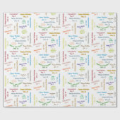 11 januari, cadeaupapier voor cadeautjes (Vlak)