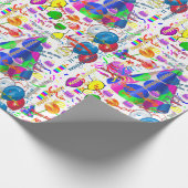 11 januari, cadeaupapier voor cadeautjes (Hoek)